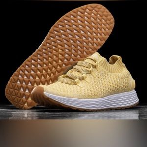 NOBULL knit runner sneakers honey yellow